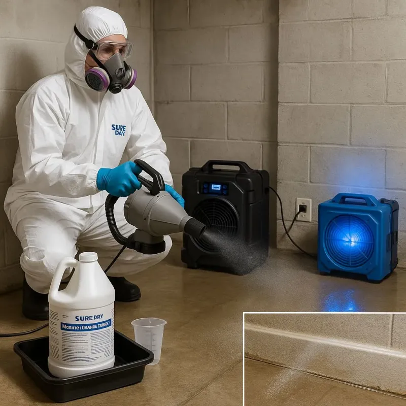 Sanitization and Odor Removal process in Frankfort, IN